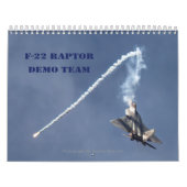 F-22 Raptor Calendar Kalender (Hoes)