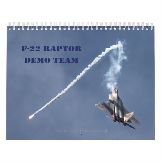 F-22 Raptor Calendar Kalender (Hoes)