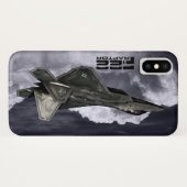 F-22 RAPTOR Case-Mate iPhone CASE (Achterkant (horizontaal))