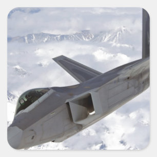 F-22 Raptor-Elmendorf AFB Vierkante Sticker