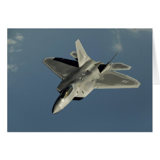 F-22 Raptor Fighter Jet (Voorkant Horizontaal)