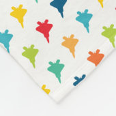 F-22 Raptor Fighter Jet aangepaste naam baby deken (Hoek)