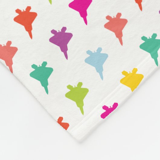 F-22 Raptor Fighter Jet aangepaste naam baby deken (Hoek)