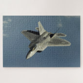 F-22 Raptor Fighter Jet Legpuzzel (Horizontaal)