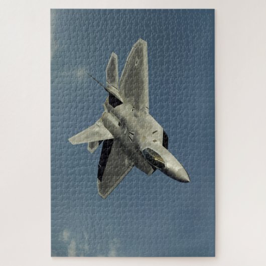 F-22 Raptor Fighter Jet Legpuzzel (Verticaal)