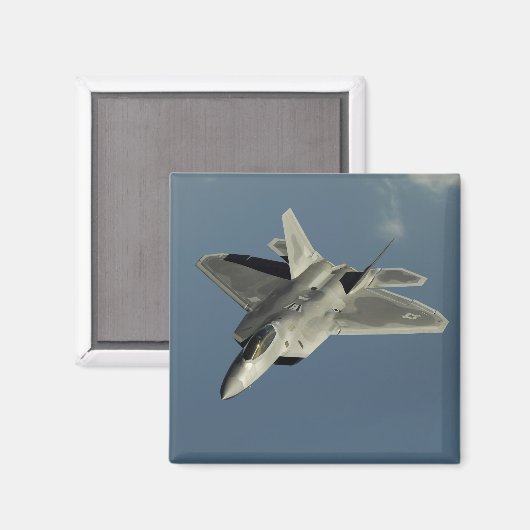 F-22 Raptor Fighter Jet Magneet (Voorkant / Achterkant)