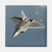 F-22 Raptor Fighter Jet Magneet (Voorkant)