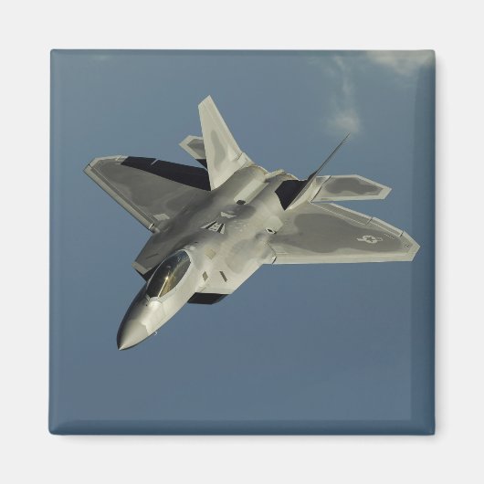 F-22 Raptor Fighter Jet Magneet (Voorkant)