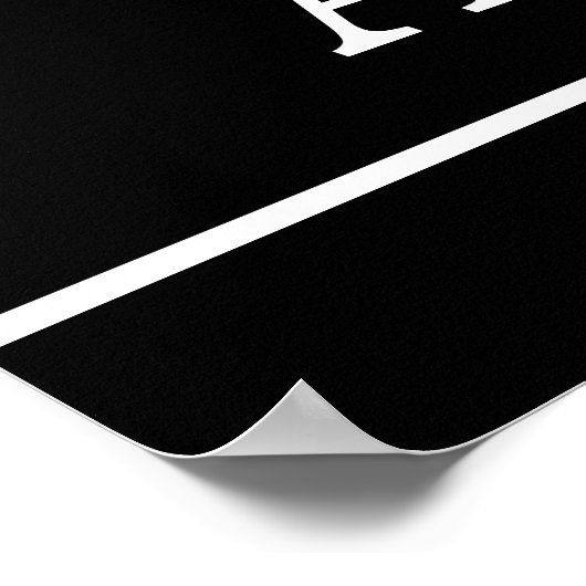 F-22 Raptor Fighter Jet met naam Poster (Hoek)