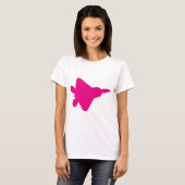 F-22 Raptor Fighter Jet T-shirt (Voorkant volledig)