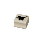 F-22 Raptor Fighter Jet Top Uitzicht Wood Stamp Rubberstempel (Stempel)