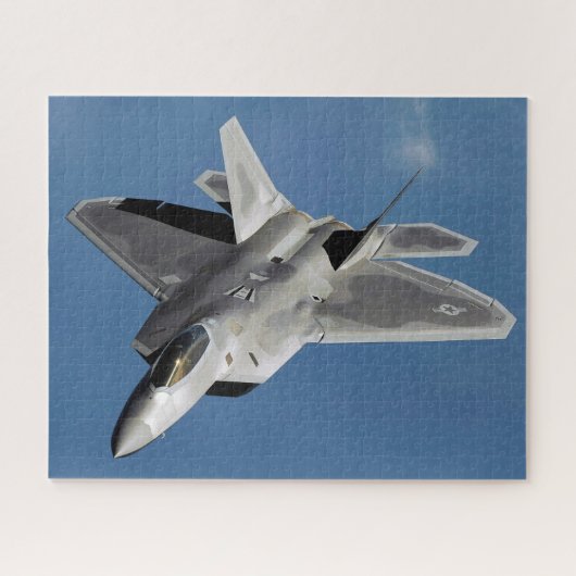 F-22 Raptor ingezet Kadena Air Base 2009 Legpuzzel (Horizontaal)