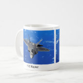 F-22 Raptor Koffiemok (Voorkant links)