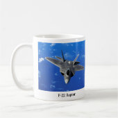 F-22 Raptor Koffiemok (Links)
