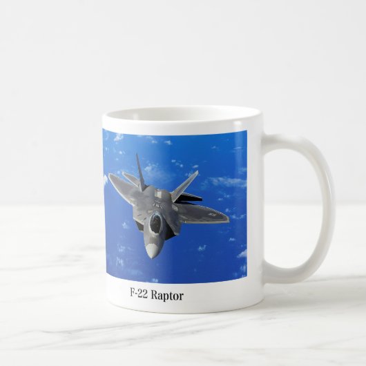 F-22 Raptor Koffiemok (Rechts)