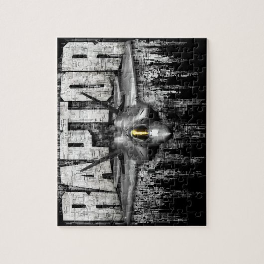 F-22 RAPTOR LEGPUZZEL (Verticaal)