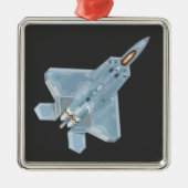 F-22 Raptor Metalen Ornament (Voorkant)