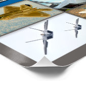 F-22 RAPTOR "MONTAGE" PERFECT POSTER (Hoek)