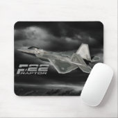 F-22 RAPTOR Mousepad Muismat (Met muis)