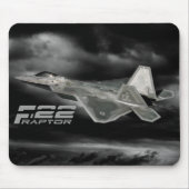 F-22 RAPTOR Mousepad Muismat (Voorkant)