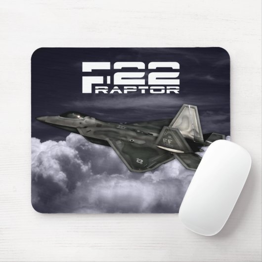 F-22 RAPTOR MUISMAT (Met muis)