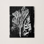 F-22 RAPTOR NULL LEGPUZZEL (Verticaal)