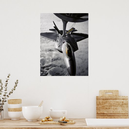 F-22 Raptor Poster (Keuken)