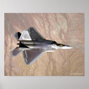 F-22 Raptor Poster