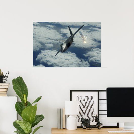 F-22 Raptor Poster (Thuiskantoor)