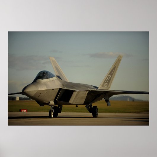 F-22 Raptor Poster (Voorkant)
