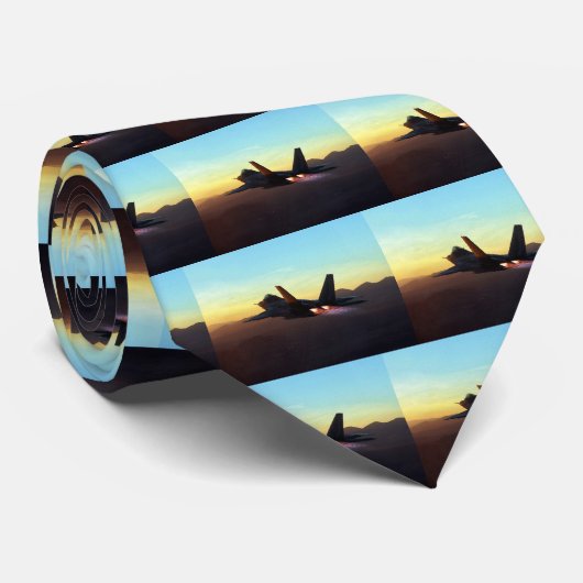 F-22 Raptor Stropdas (Opgerold)