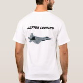 F-22 Raptor T-shirt (Achterkant)