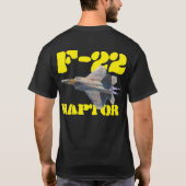 F-22 RAPTOR T-SHIRT (Achterkant)