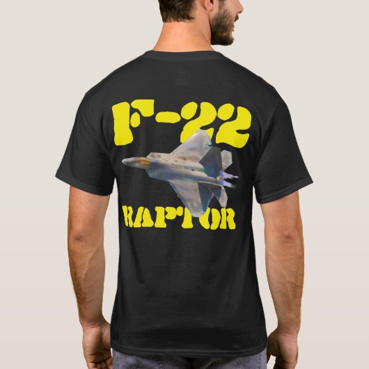 F-22 RAPTOR T-SHIRT (Achterkant)