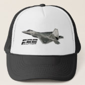 F-22 RAPTOR Trucker Hat Pet (Voorkant)