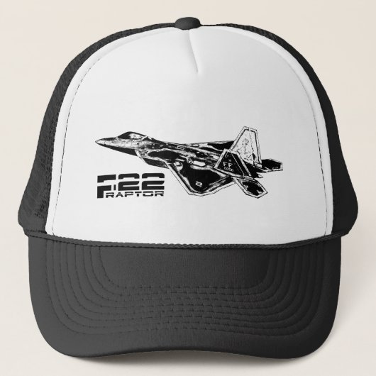 F-22 RAPTOR TRUCKER PET (Voorkant)