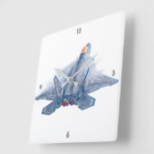 F-22 RAPTOR VIERKANTE KLOK (Hoek)