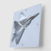 F-22 RAPTOR VIERKANTE KLOK (Hoek)