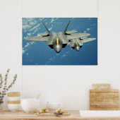 F-22 Raptoren Poster (Keuken)