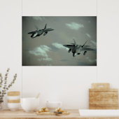 F-22 Raptoren Poster (Keuken)