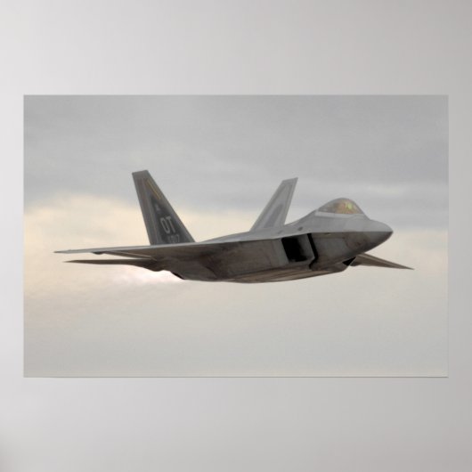 F-22 Raptoren Poster (Voorkant)