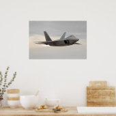 F-22 Raptoren Poster (Keuken)