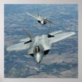 F-22 Raptoren Poster (Voorkant)