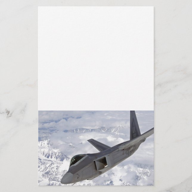 F-22 roofvogel-Elmendorf AFB (Voorkant)
