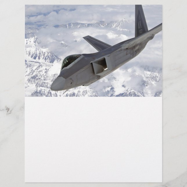 F-22 roofvogel-Elmendorf AFB (Voorkant)