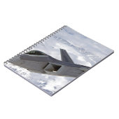 F-22 roofvogel-Elmendorf AFB Notitieboek (Linkerzijde)