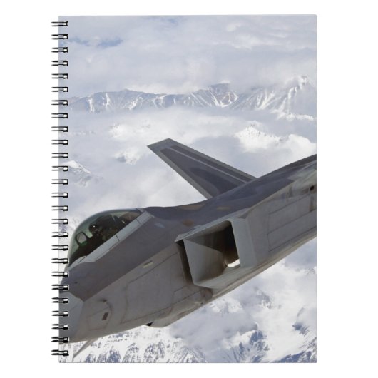 F-22 roofvogel-Elmendorf AFB Notitieboek (Voorkant)