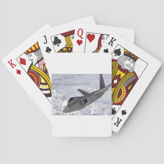 F-22 roofvogel-Elmendorf AFB Speelkaarten (Achterkant)