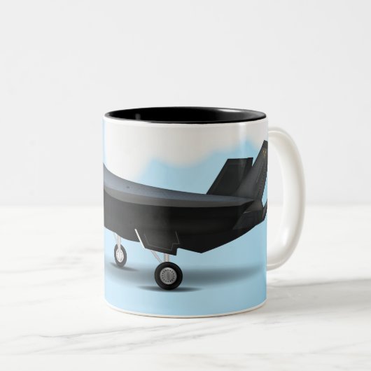 F-22 TWEEKLEURIGE KOFFIEMOK (Voorkant rechts)