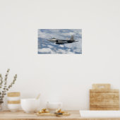 F-22 Vliegtuig Raptor Poster (Keuken)